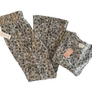 COZIE by Pink Rose Loungewear Pajama Set NWT